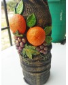 Antique textured Fruit themed bottle Bottles